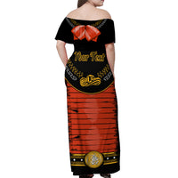 Cinco de Mayo 2024 Off Shoulder Maxi Dress Traje de Charro Style - Wonder Print Shop