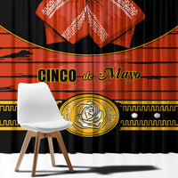 Cinco de Mayo 2024 Window Curtain Traje de Charro Style - Wonder Print Shop