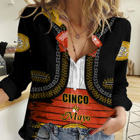 Cinco de Mayo 2024 Women Casual Shirt Traje de Charro Style - Wonder Print Shop
