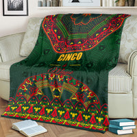 Cinco de Mayo 2024 Blanket Mexican Folk Pattern