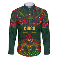 Cinco de Mayo 2024 Family Matching Puletasi and Hawaiian Shirt Mexican Folk Pattern - Wonder Print Shop