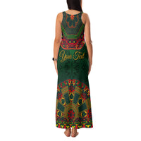 Cinco de Mayo 2024 Family Matching Tank Maxi Dress and Hawaiian Shirt Mexican Folk Pattern - Wonder Print Shop