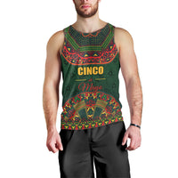 Cinco de Mayo 2024 Men Tank Top Mexican Folk Pattern - Wonder Print Shop