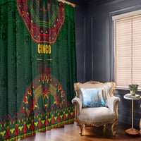 Cinco de Mayo 2024 Window Curtain Mexican Folk Pattern - Wonder Print Shop