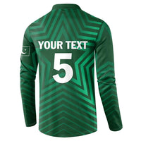 Custom Pakistan Cricket Button Sweatshirt The Boys In Green