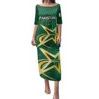 Custom Pakistan Cricket Family Matching Puletasi and Hawaiian Shirt The Boys In Green