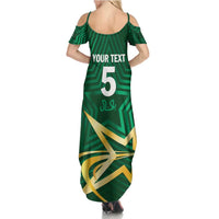 Custom Pakistan Cricket Summer Maxi Dress The Boys In Green