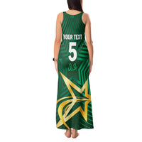Custom Pakistan Cricket Tank Maxi Dress The Boys In Green