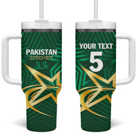 Custom Pakistan Cricket Tumbler With Handle The Boys In Green