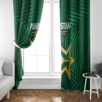 Pakistan Cricket Window Curtain The Boys In Green