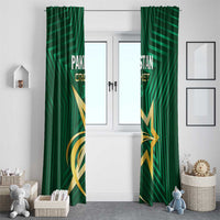 Pakistan Cricket Window Curtain The Boys In Green