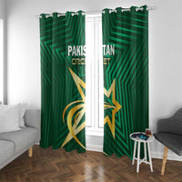 Pakistan Cricket Window Curtain The Boys In Green