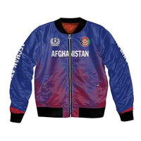 Custom Afghanistan Cricket Afghan Atalan Bomber Jacket Glorious Nation Victorious Team