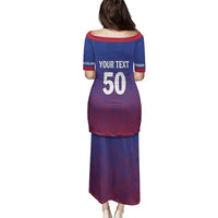 Custom Afghanistan Cricket Afghan Atalan Family Matching Puletasi and Hawaiian Shirt Glorious Nation Victorious Team