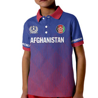 Custom Afghanistan Cricket Afghan Atalan Kid Polo Shirt Glorious Nation Victorious Team