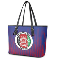 Afghanistan Cricket Afghan Atalan Leather Tote Bag Glorious Nation Victorious Team