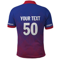 Custom Afghanistan Cricket Afghan Atalan Polo Shirt Glorious Nation Victorious Team