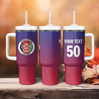 Custom Afghanistan Cricket Afghan Atalan Tumbler With Handle Glorious Nation Victorious Team