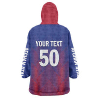 Custom Afghanistan Cricket Afghan Atalan Wearable Blanket Hoodie Glorious Nation Victorious Team