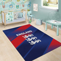 England Cricket Area Rug Come On Three Lions