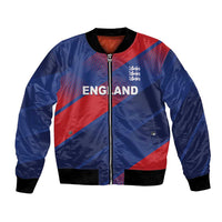 Custom England Cricket Bomber Jacket Come On Three Lions