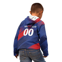 Custom England Cricket Kid Hoodie Come On Three Lions