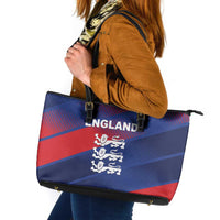 England Cricket Leather Tote Bag Come On Three Lions