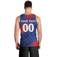 Custom England Cricket Men Tank Top Come On Three Lions