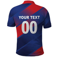 Custom England Cricket Polo Shirt Come On Three Lions