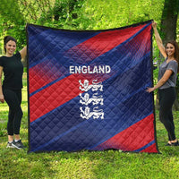 England Cricket Quilt Come On Three Lions