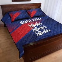England Cricket Quilt Bed Set Come On Three Lions