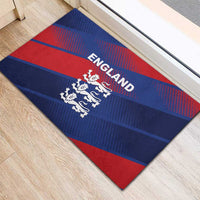 England Cricket Rubber Doormat Come On Three Lions