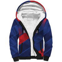 Custom England Cricket Sherpa Hoodie Come On Three Lions