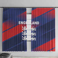 England Cricket Window Curtain Come On Three Lions