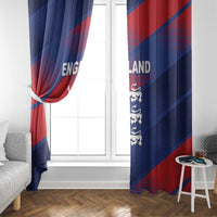 England Cricket Window Curtain Come On Three Lions