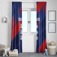 England Cricket Window Curtain Come On Three Lions