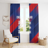 England Cricket Window Curtain Come On Three Lions