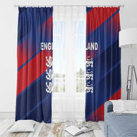 England Cricket Window Curtain Come On Three Lions