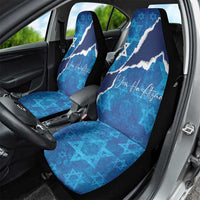 Israel Yom Ha'atzmaut Car Seat Cover Star of David Grunge Style