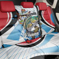 Antigua and Barbuda Fishing Back Car Seat Cover Sporty Style