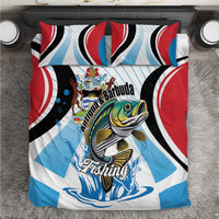Antigua and Barbuda Fishing Bedding Set Sporty Style