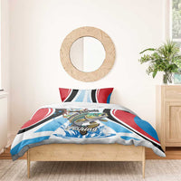 Antigua and Barbuda Fishing Bedding Set Sporty Style