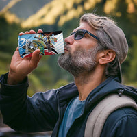 Personalized Antigua and Barbuda Fishing 4 in 1 Can Cooler Tumbler Sporty Style