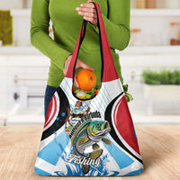 Antigua and Barbuda Fishing Grocery Bag Sporty Style