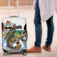 Antigua and Barbuda Fishing Luggage Cover Sporty Style