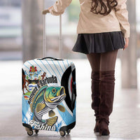 Antigua and Barbuda Fishing Luggage Cover Sporty Style