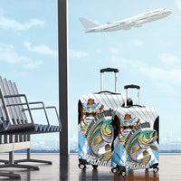 Antigua and Barbuda Fishing Luggage Cover Sporty Style