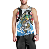 Personalized Antigua and Barbuda Fishing Men Tank Top Sporty Style