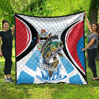Antigua and Barbuda Fishing Quilt Sporty Style