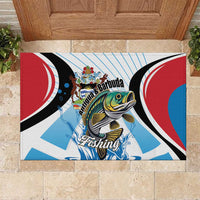 Antigua and Barbuda Fishing Rubber Doormat Sporty Style